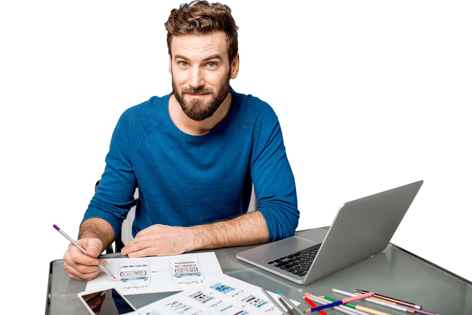 Image Person am Laptop
